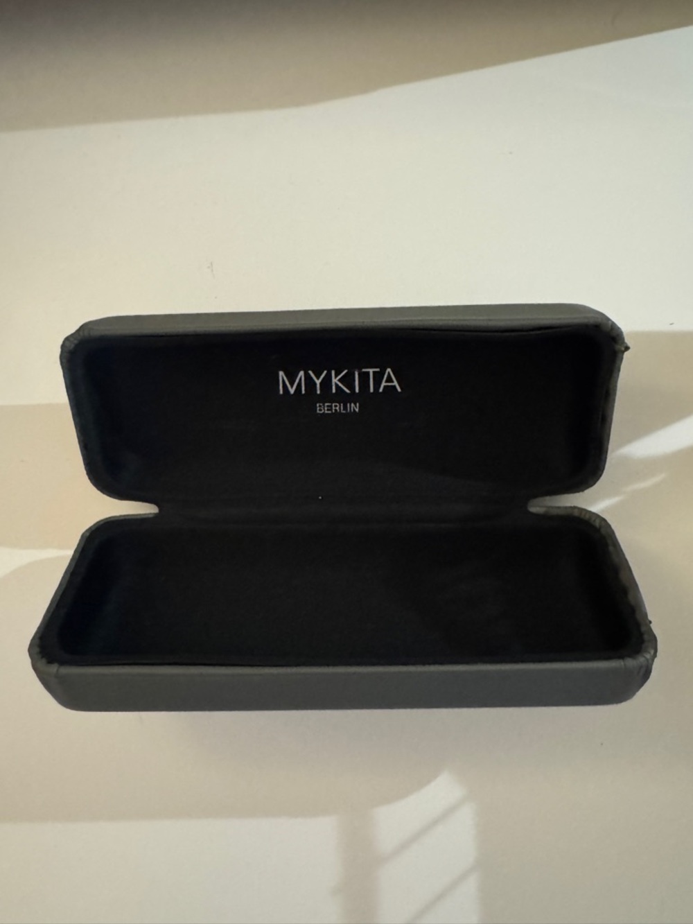 MYKITA Gray Hard Eyeglass Case